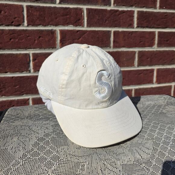 Supreme GORE-TEX 6-Panel Hat " S Logo Natural" - Picture 1 of 8